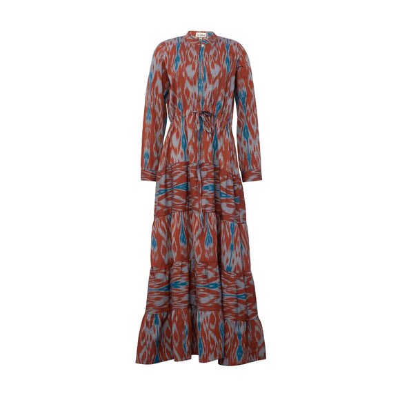 De Castro Dresses & Skirts - De Castro Dueña Maxi Dress in Grey and Blue